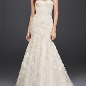 Galina Signature Mermaid Wedding Dress Size 12